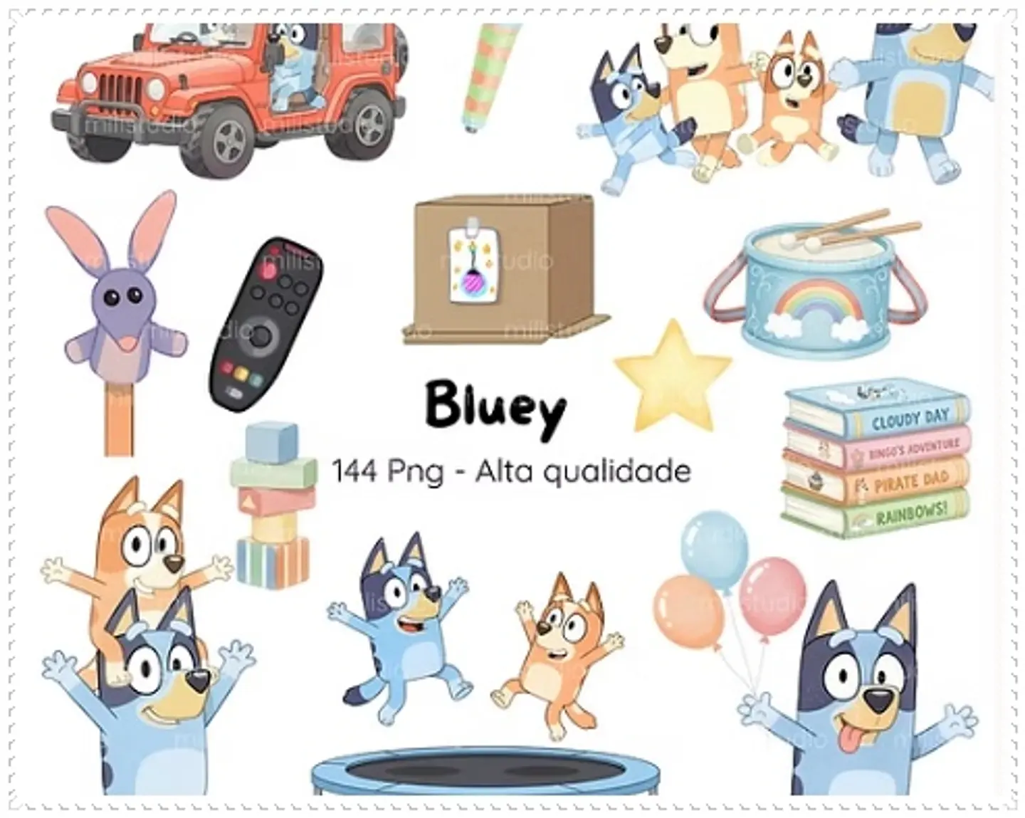 Kit Digital Bluey 7 1