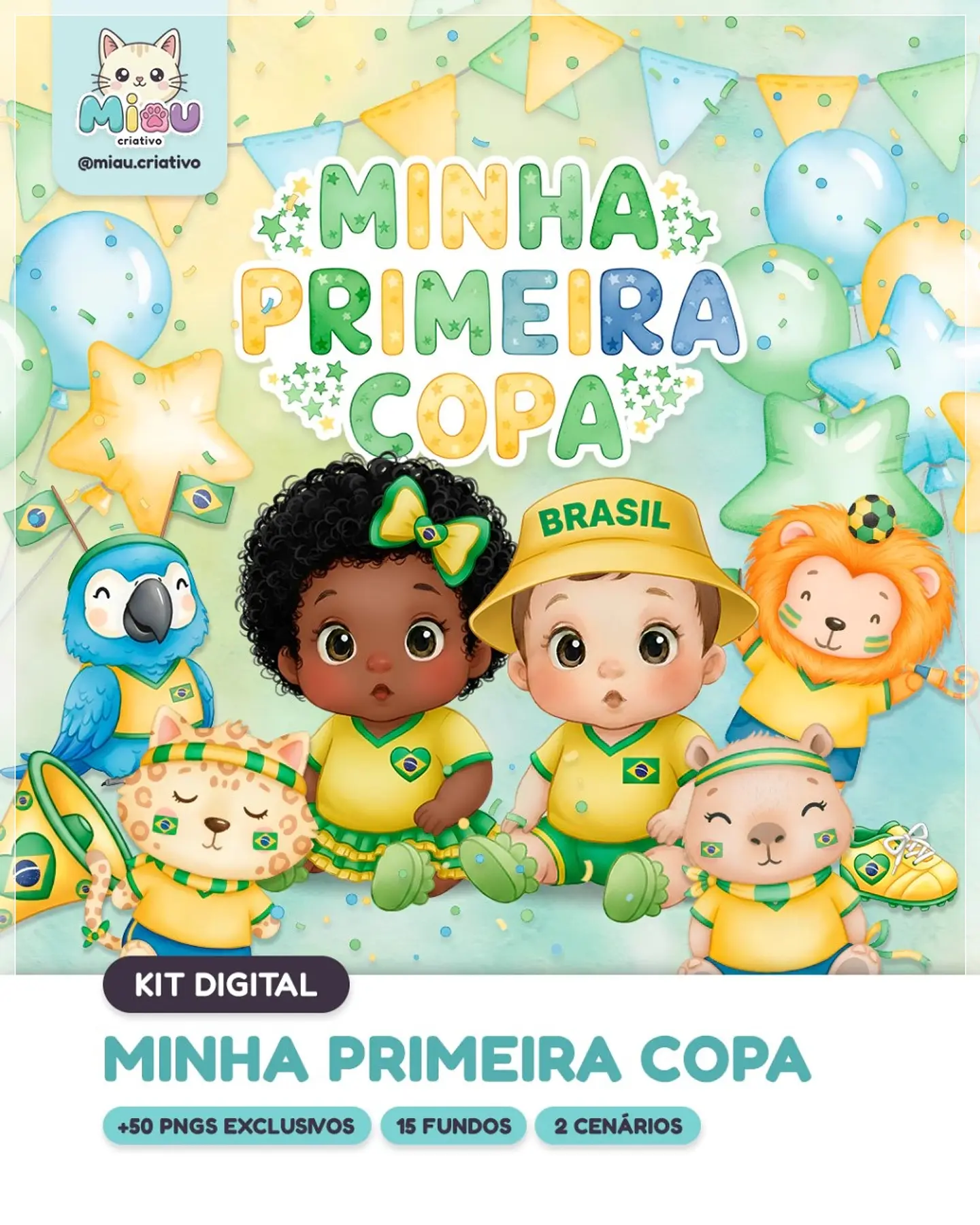 Kit Digital Minha Primeira Copa 8 1