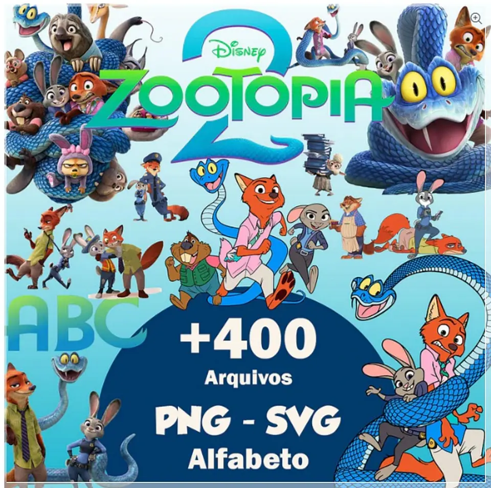 Kit Digital Zootopia 158 1
