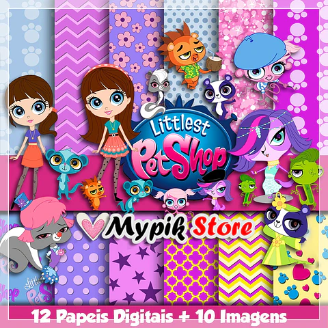 Kit Digital Store Littlest Pet Shop 116
