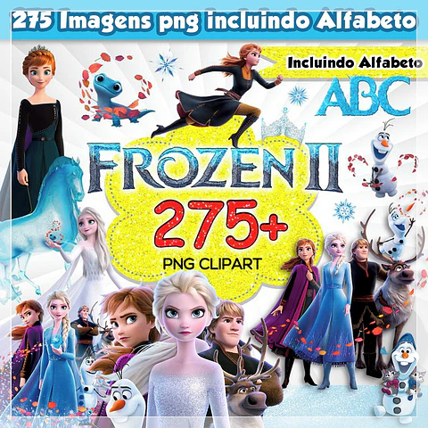 Kit Digital Store Frozen Ii (Elementos) 113