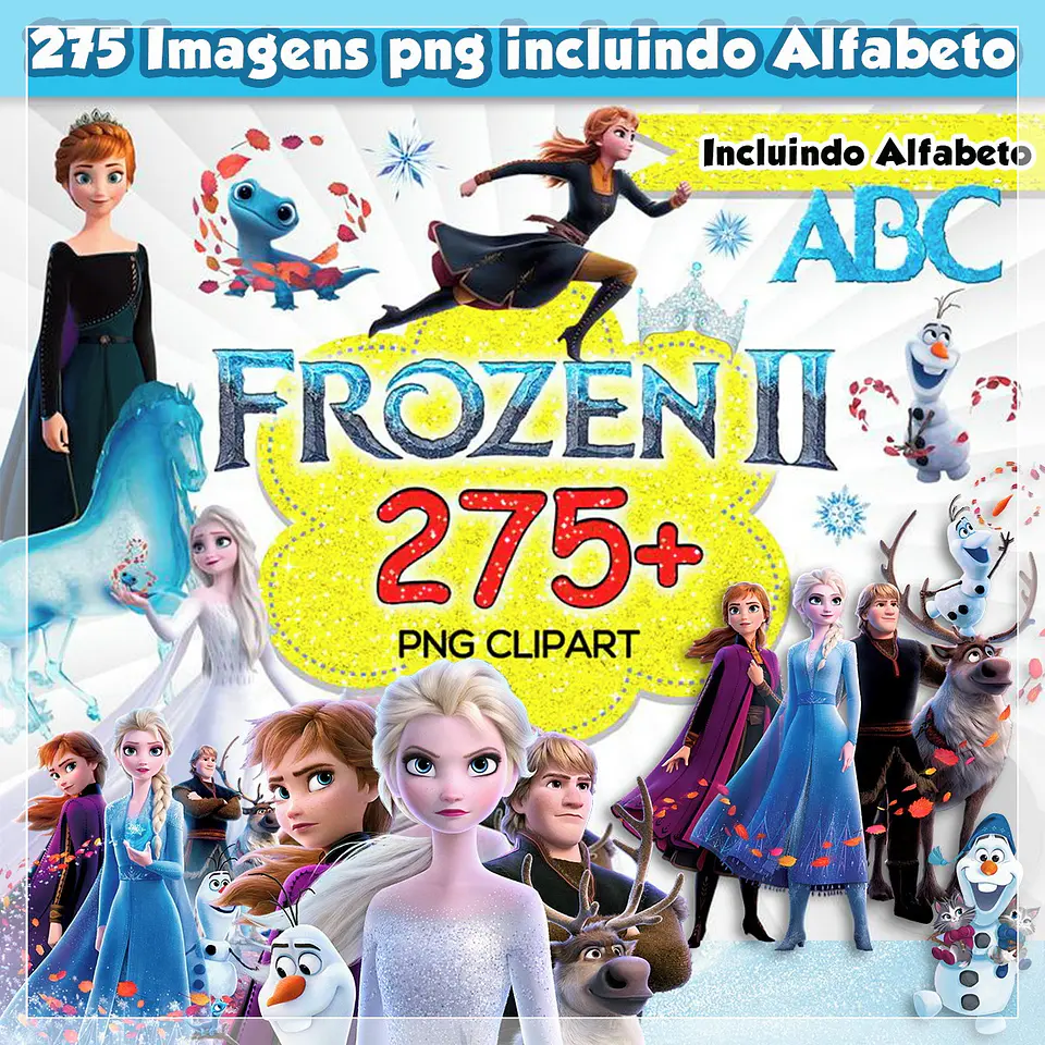 Kit Digital Store Frozen Ii (Elementos) 113 1