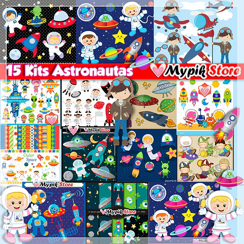 Kit Digital Store Astronautas 105