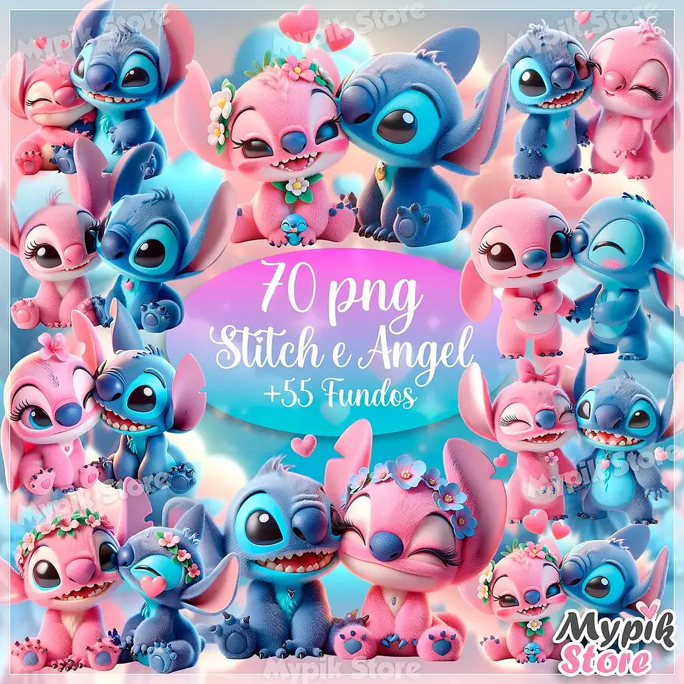 Kit Digital Stitch e Angel 100 1