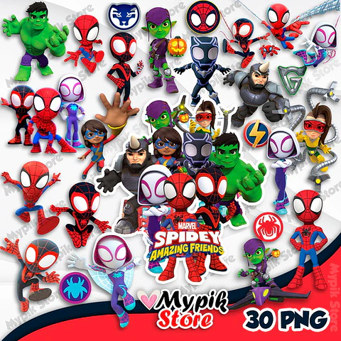Kit Digital Spider Amazing Friends 97