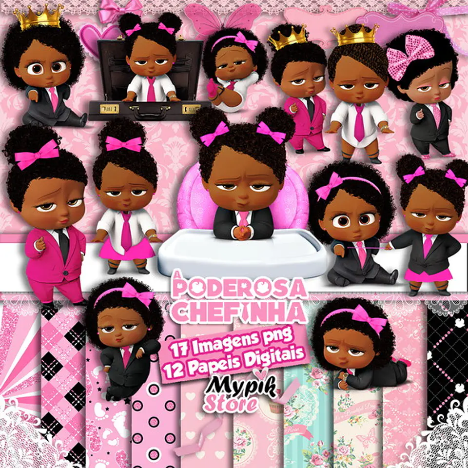 Kit Digital Poderosa Chefinha Afro 84 1