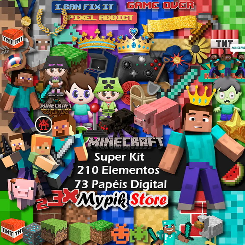 Kit Digital Minecraft 61 1