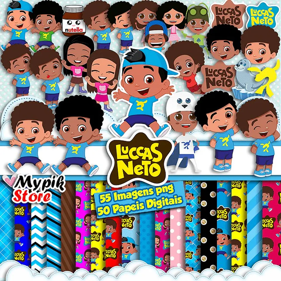 Kit Digital Luccas Neto Afro 55 1