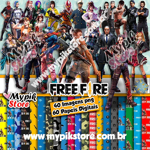 Kit Digital Free Fire 34