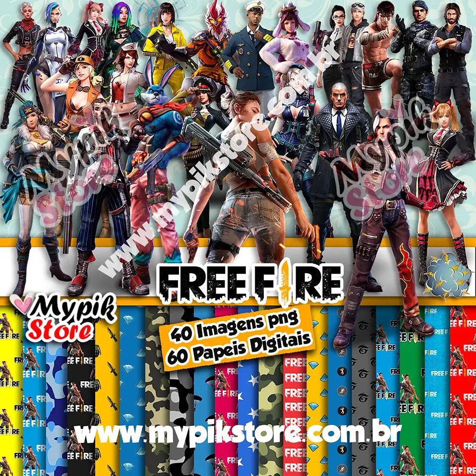 Kit Digital Free Fire 34 1