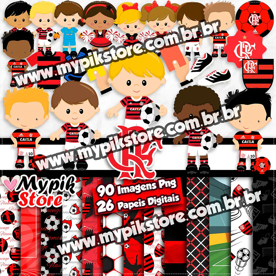 Kit Digital Flamengo Store 31 1