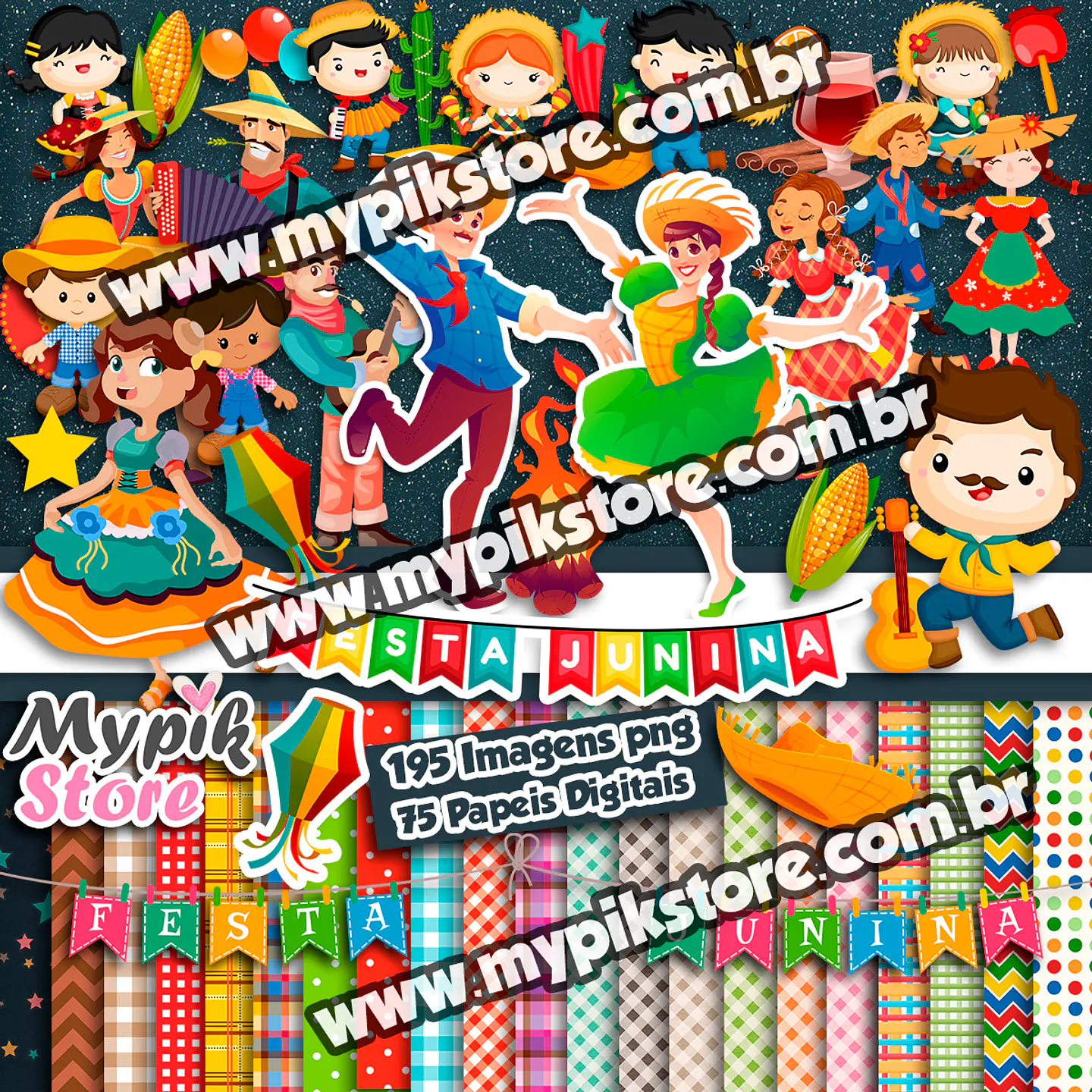 Kit Digital Festa Junina 30 1