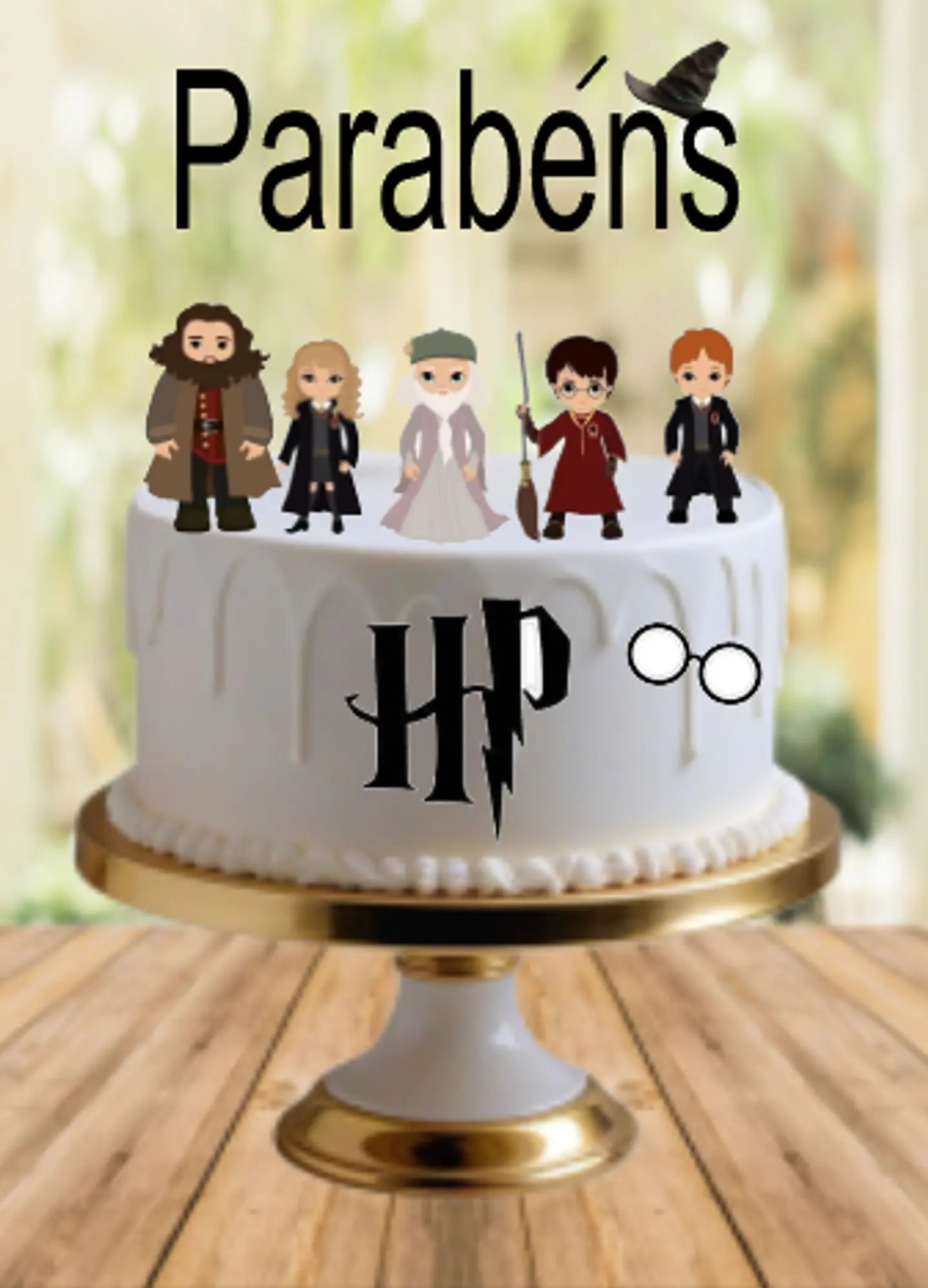 Arquivo de Corte Topo de Bolo Harry Potter Cute Baby 28 1