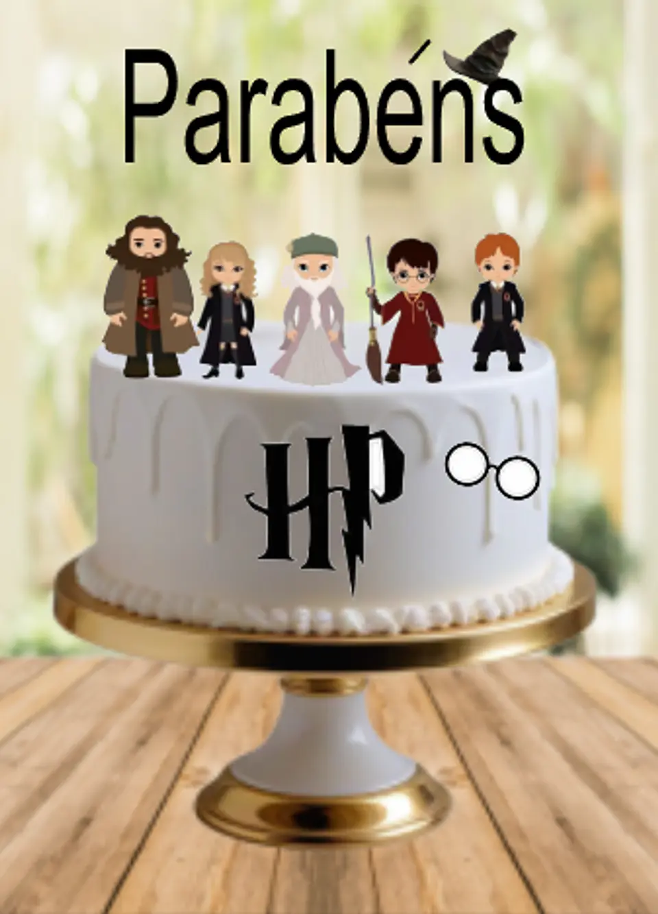 Arquivo de Corte Topo de Bolo Harry Potter Cute Baby 28 1
