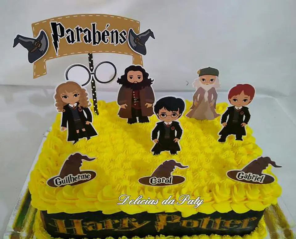 Arquivo de Corte Topo de Bolo Harry Potter Cute Baby 21 1