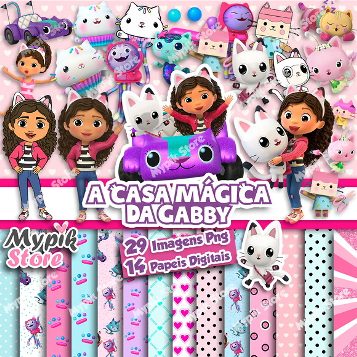 Kit Digital A Casa Magica da Gabby 1 1