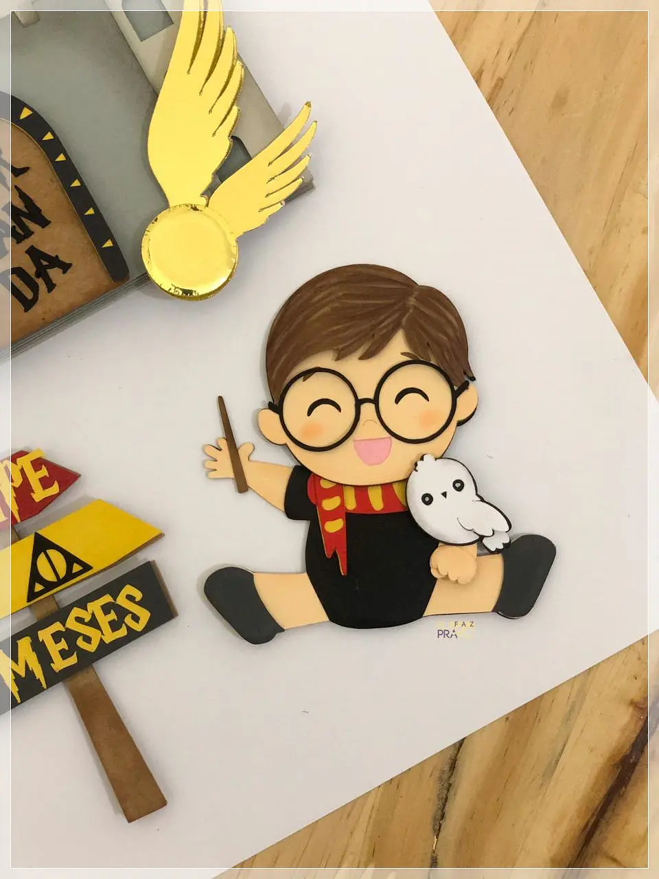Arquivo de Corte Topo de Bolo Harry Potter Cute Baby 4 1