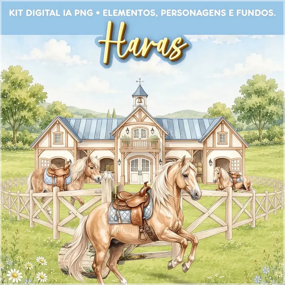 Kit Digital Haras Cavalos 147 1