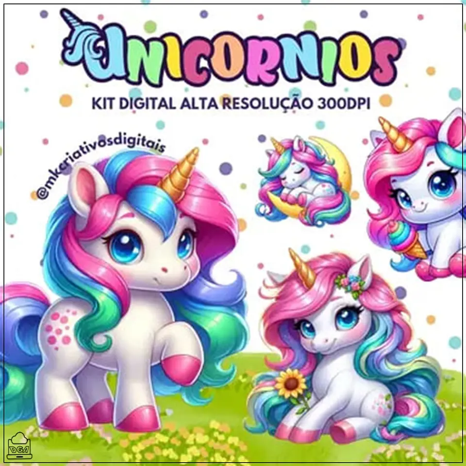 Kit Digital Unicórnio 140 1