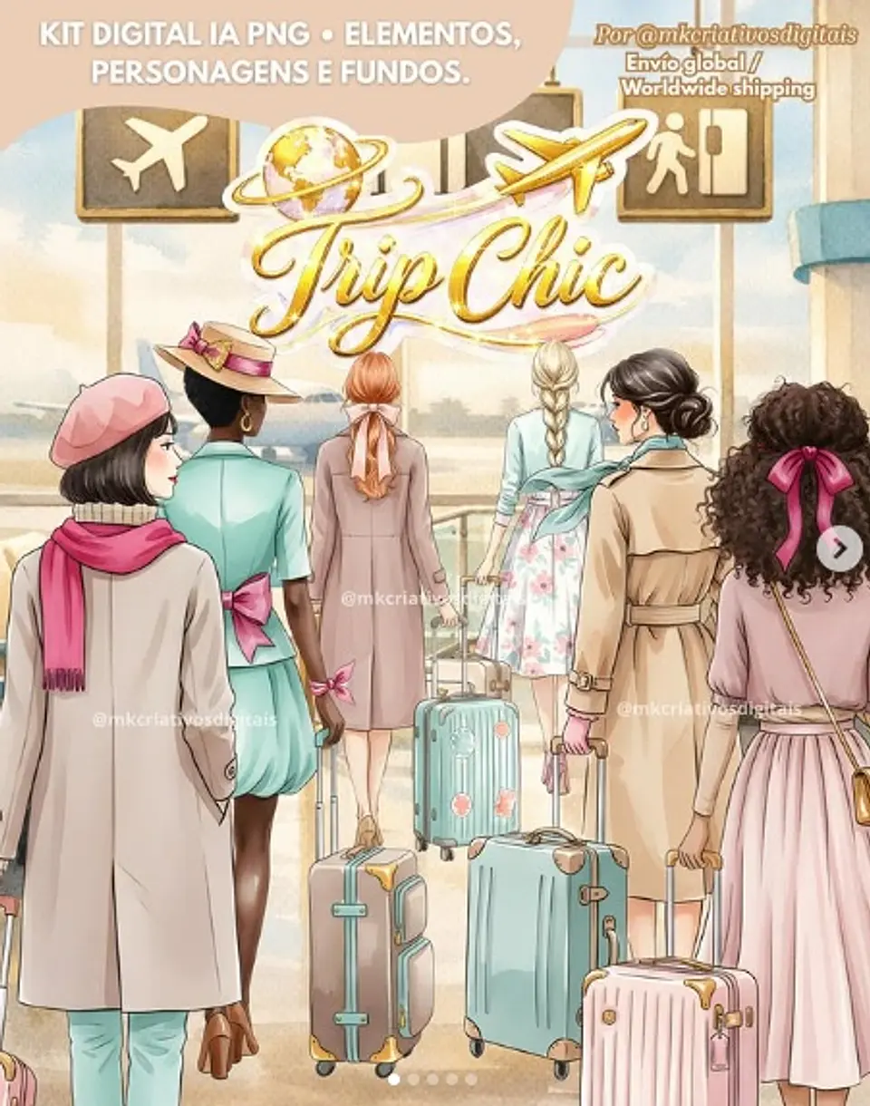 Kit Digital Trip Chic 137 1