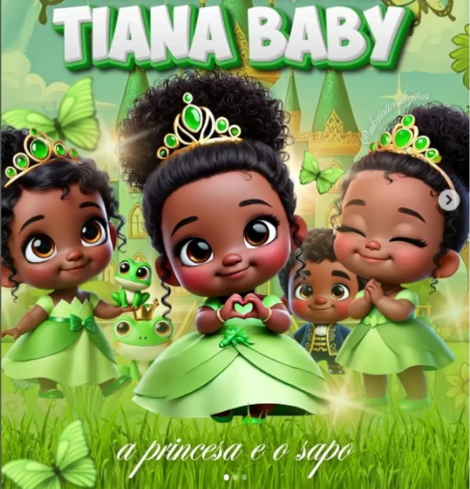 Kit Digital Tiana Baby 132 1