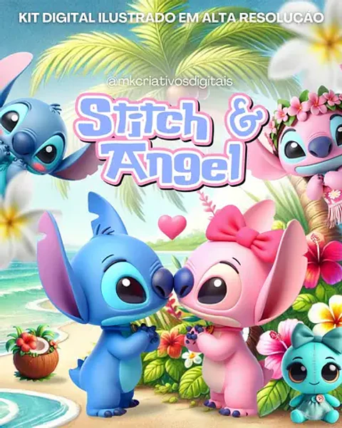 Kit Digital Stitch e Angel 126