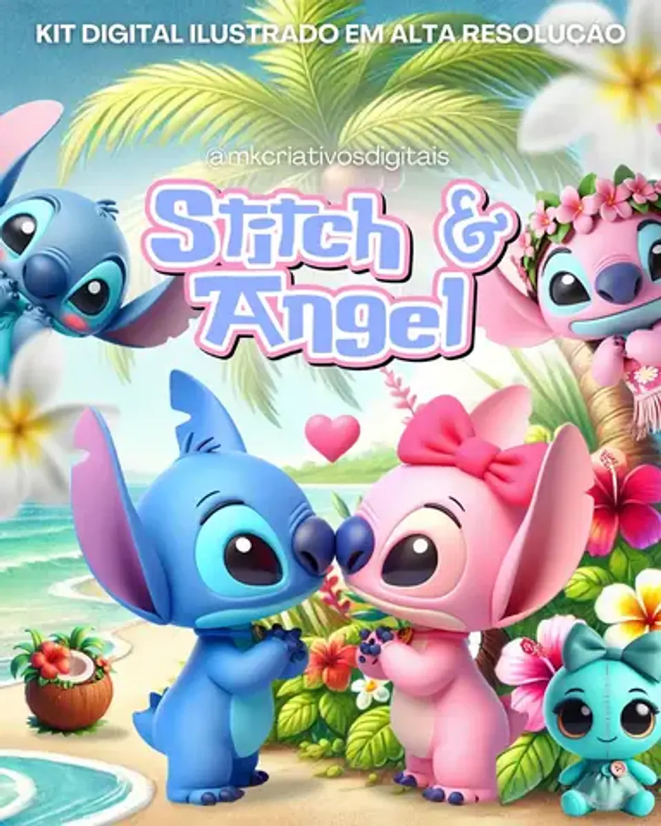 Kit Digital Stitch e Angel 126 1
