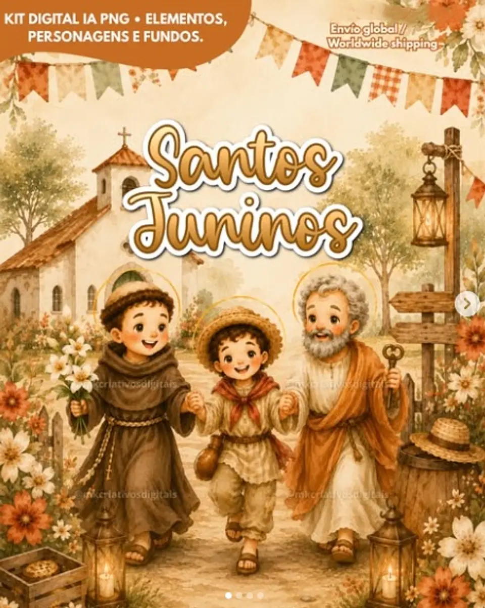 Kit Digital Santos Juninos 123 1