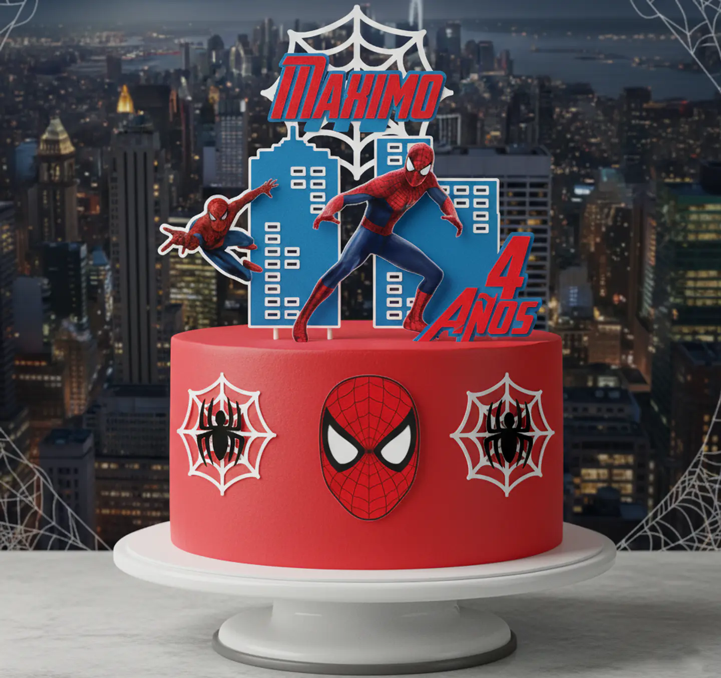 Arquivo de Corte Topo de Bolo Homem Aranha Spider Man 59 1