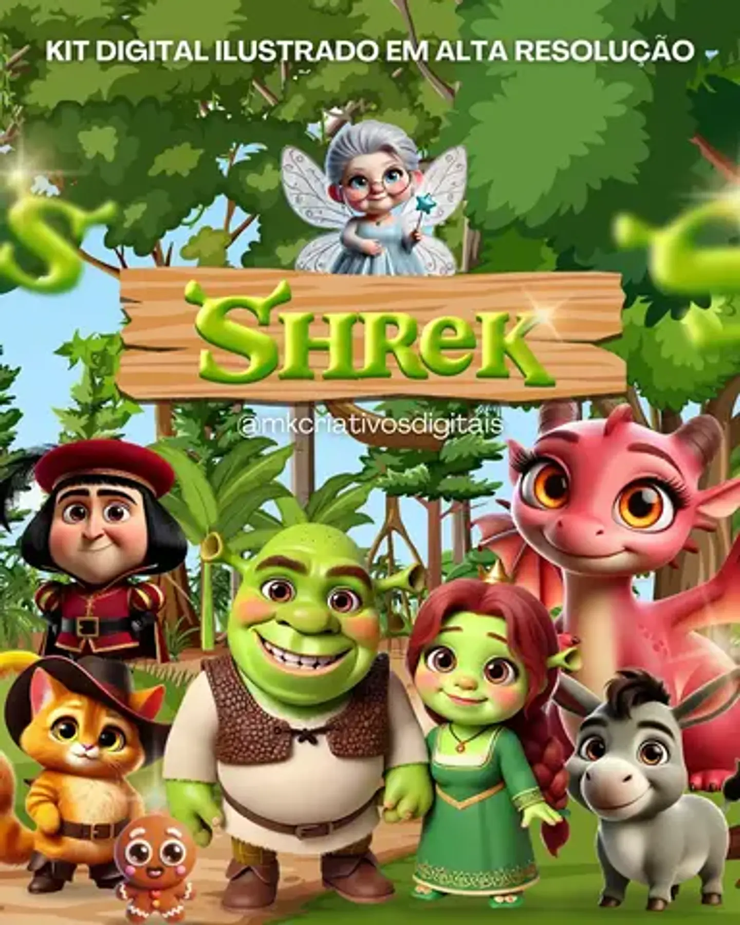 Kit Digital Shrek 124 1