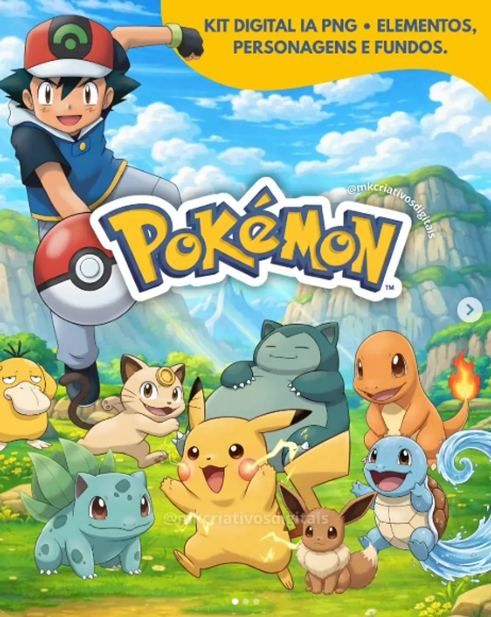 Kit Digital Pokémon 110 1
