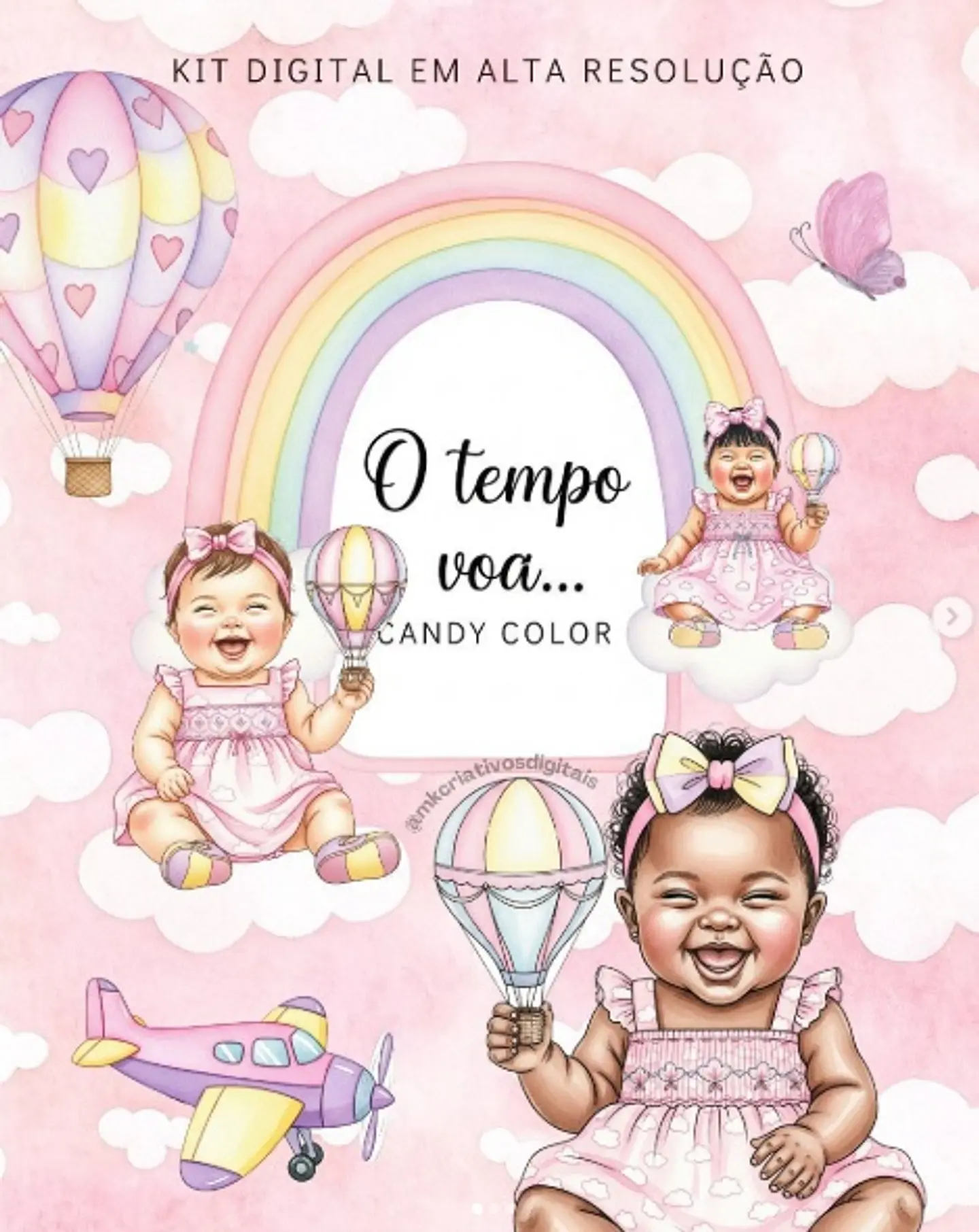Kit Digital O Tempo Voa Feminino 103 1