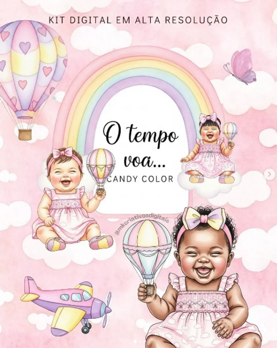 Kit Digital O Tempo Voa Feminino 103 1