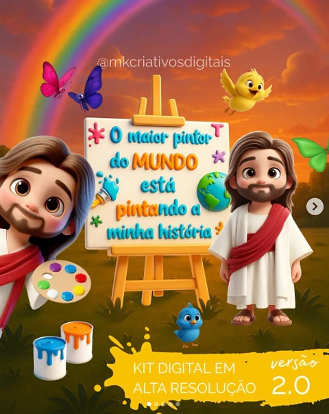 Kit Digital O Maior Pintor do Mundo 2.0 Colors 100