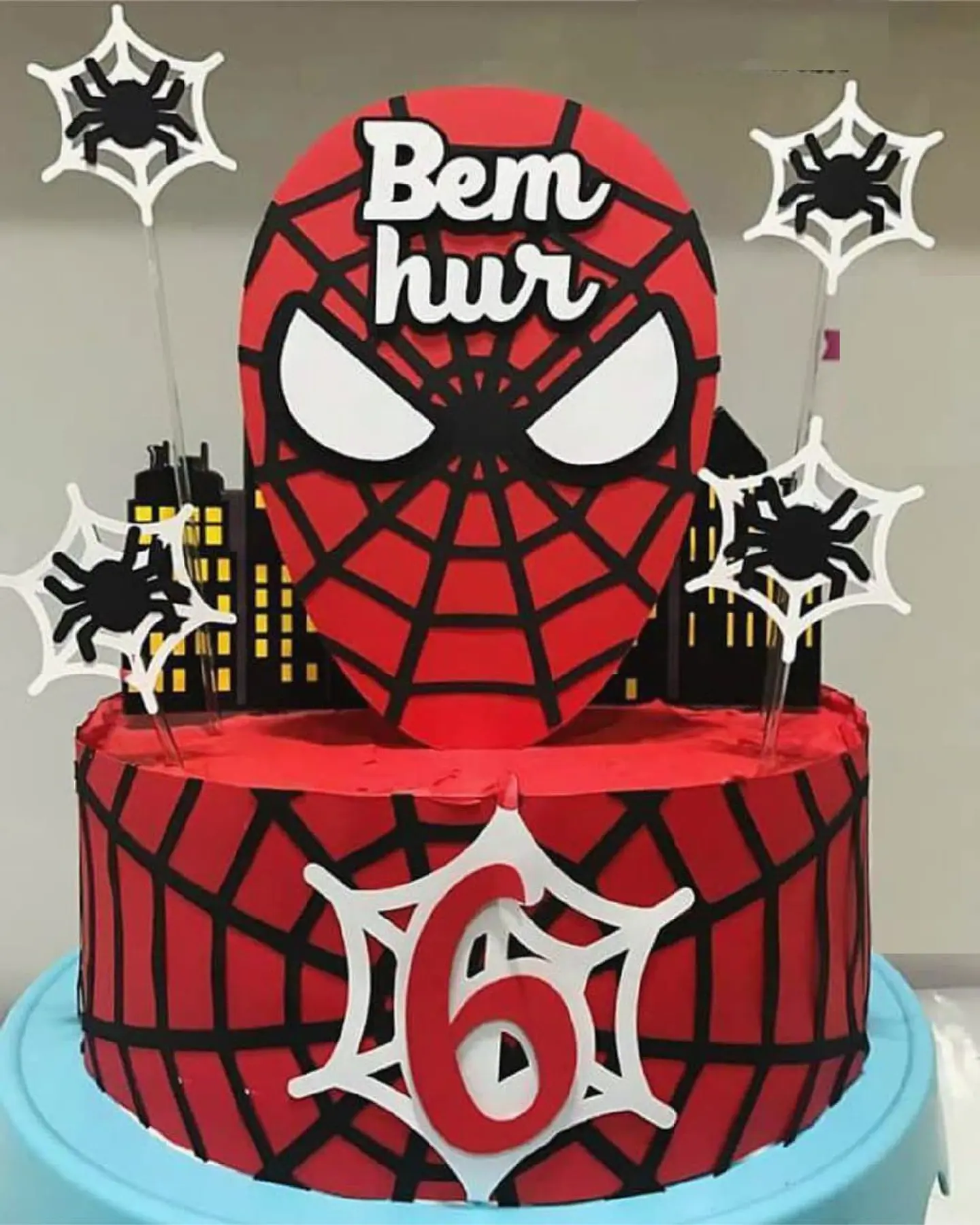 Arquivo de Corte Topo de Bolo Homem Aranha Spider Man 41 1
