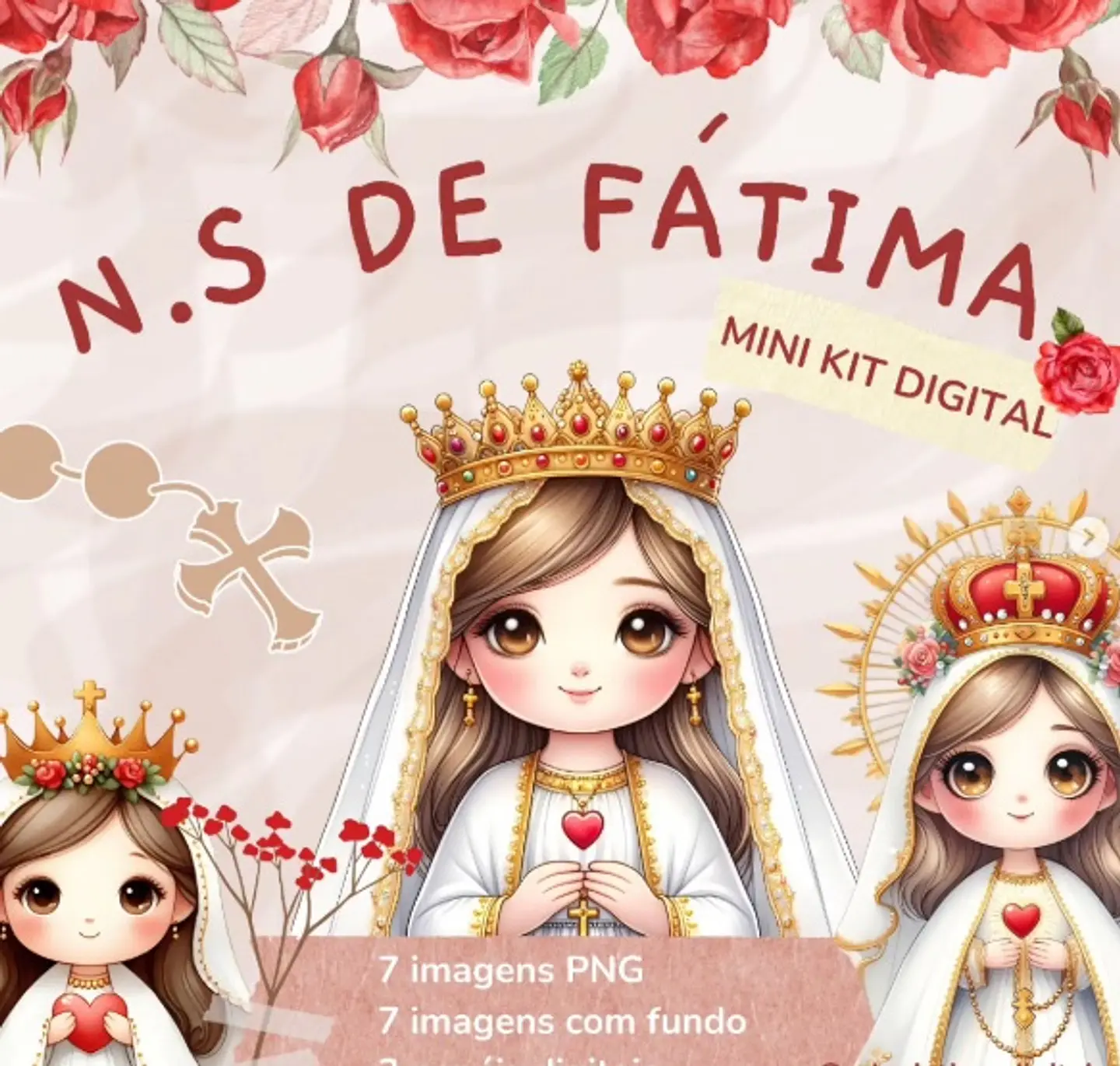 Kit Digital Nossa Senhora de Fátima 97 1