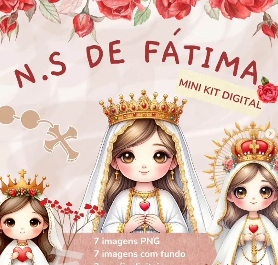 Kit Digital Nossa Senhora de Fátima 97 1