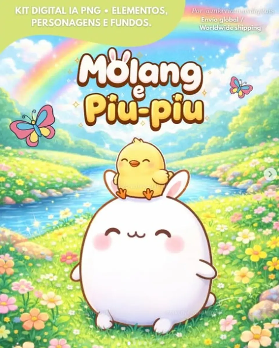 Kit Digital Molang e Piupiu 85 1