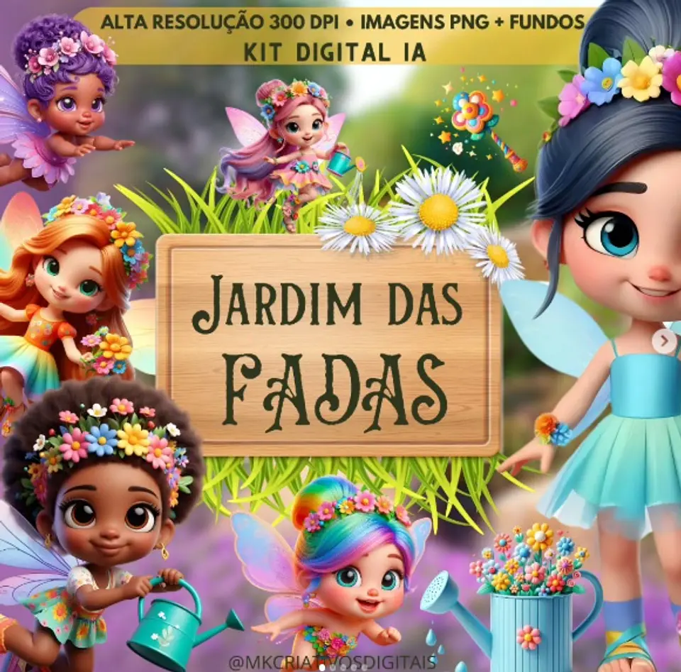 Kit Digital Jardim das Fadas 68 1