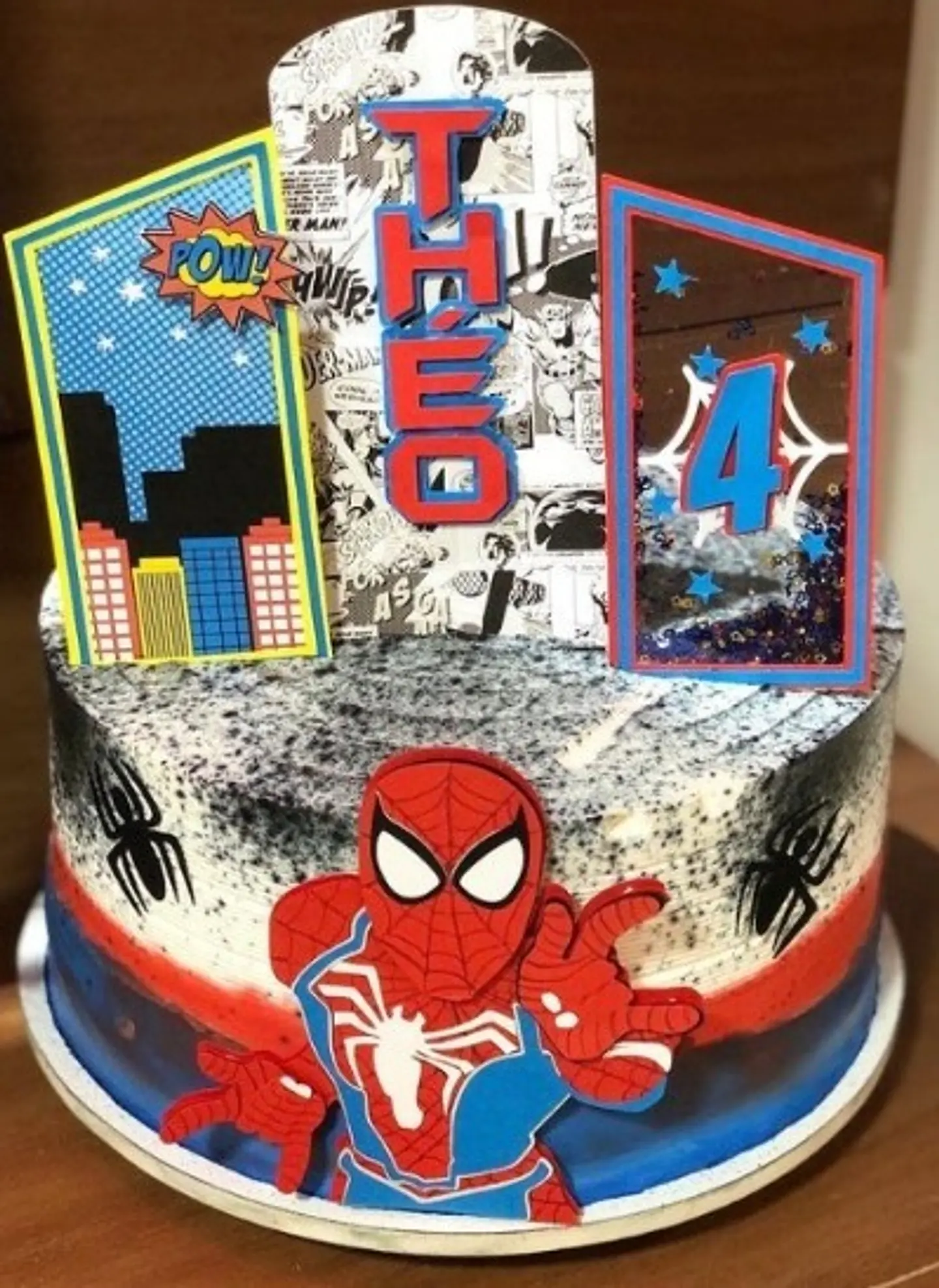 Arquivo de Corte Topo de Bolo Homem Aranha Spider Man 17 1
