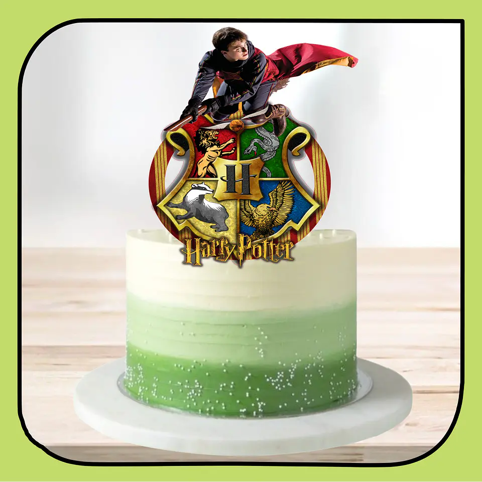 Arquivo de Corte Topo de Bolo Harry Potter 17 1