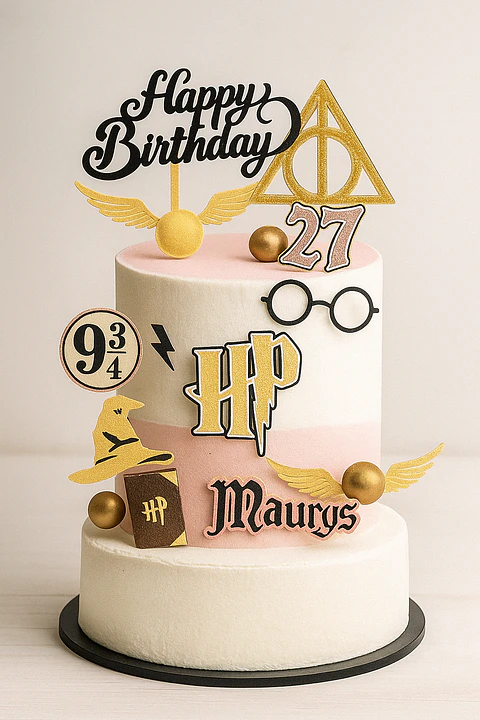 Arquivo de Corte Topo de Bolo Harry Potter 20