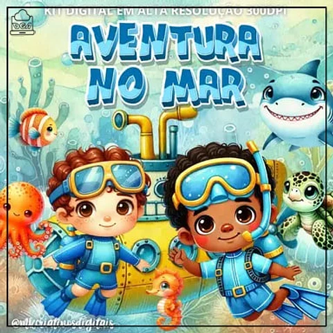 Kit Digital Aventura No Mar 13