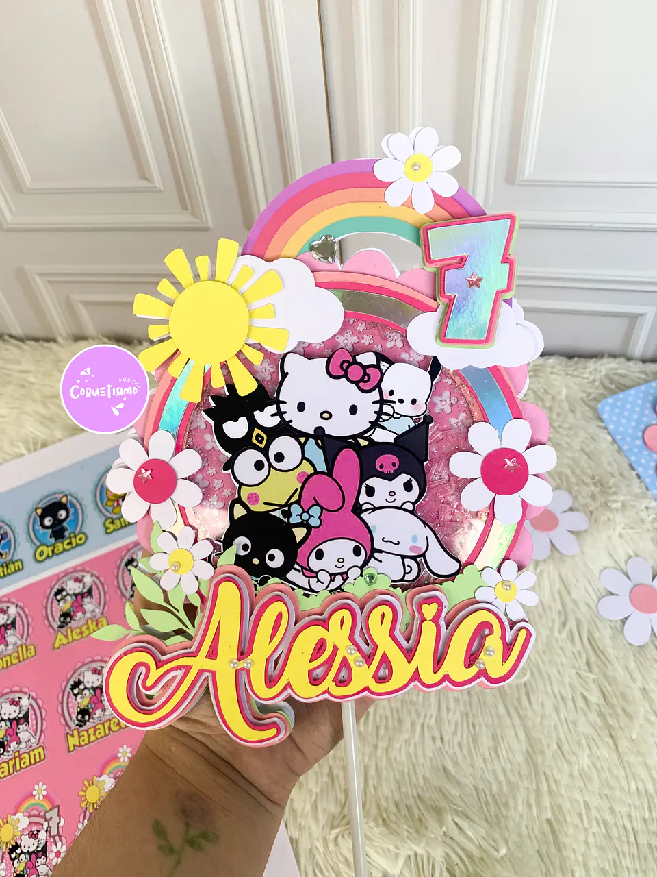 Arquivo de Corte Topo de Bolo Hello Kitty 27 1