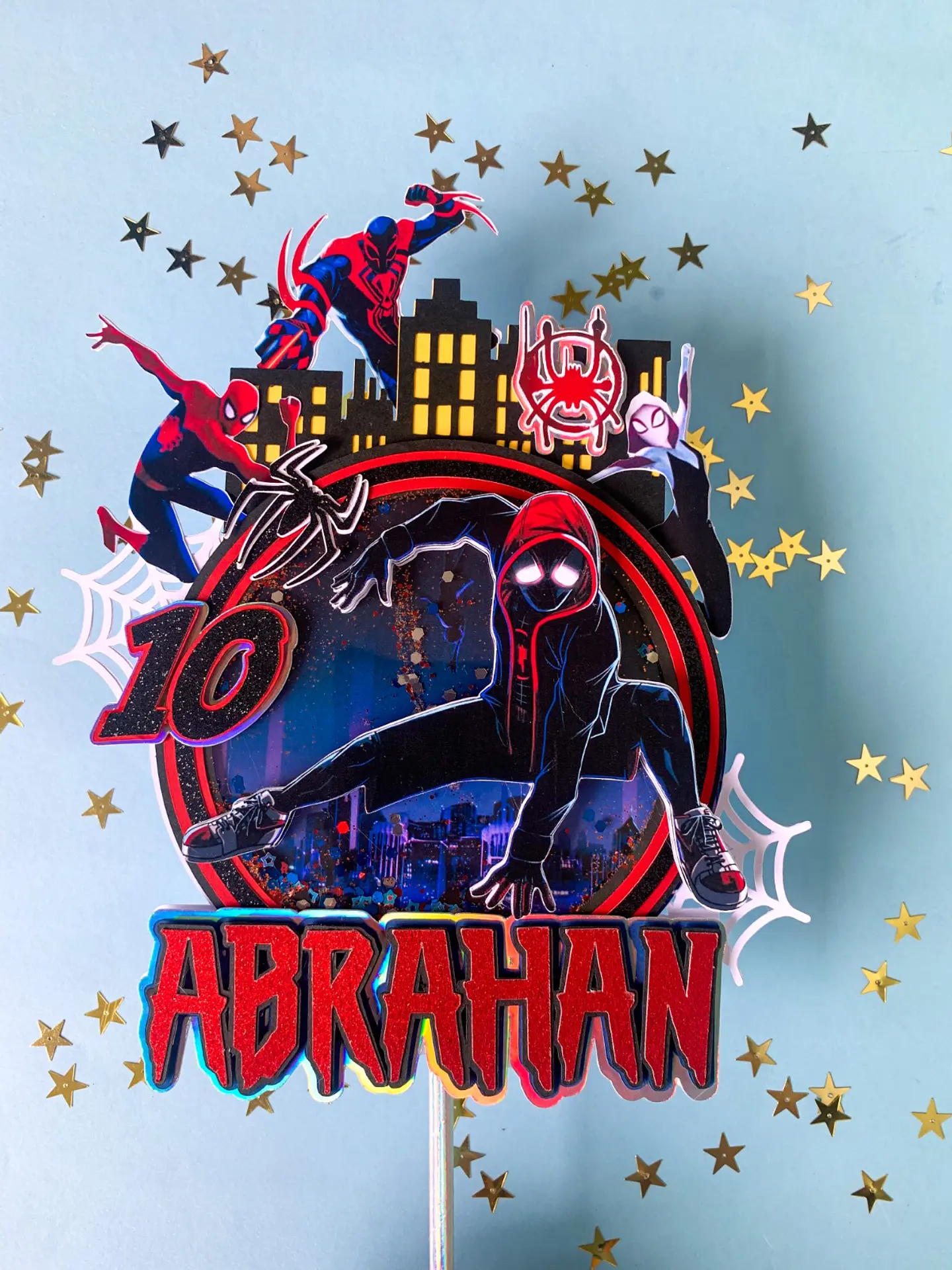 Arquivo de Corte Topo de Bolo Homem Aranha Spider Man 9 1