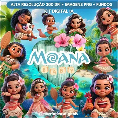 Kit Digital Moana Baby 92