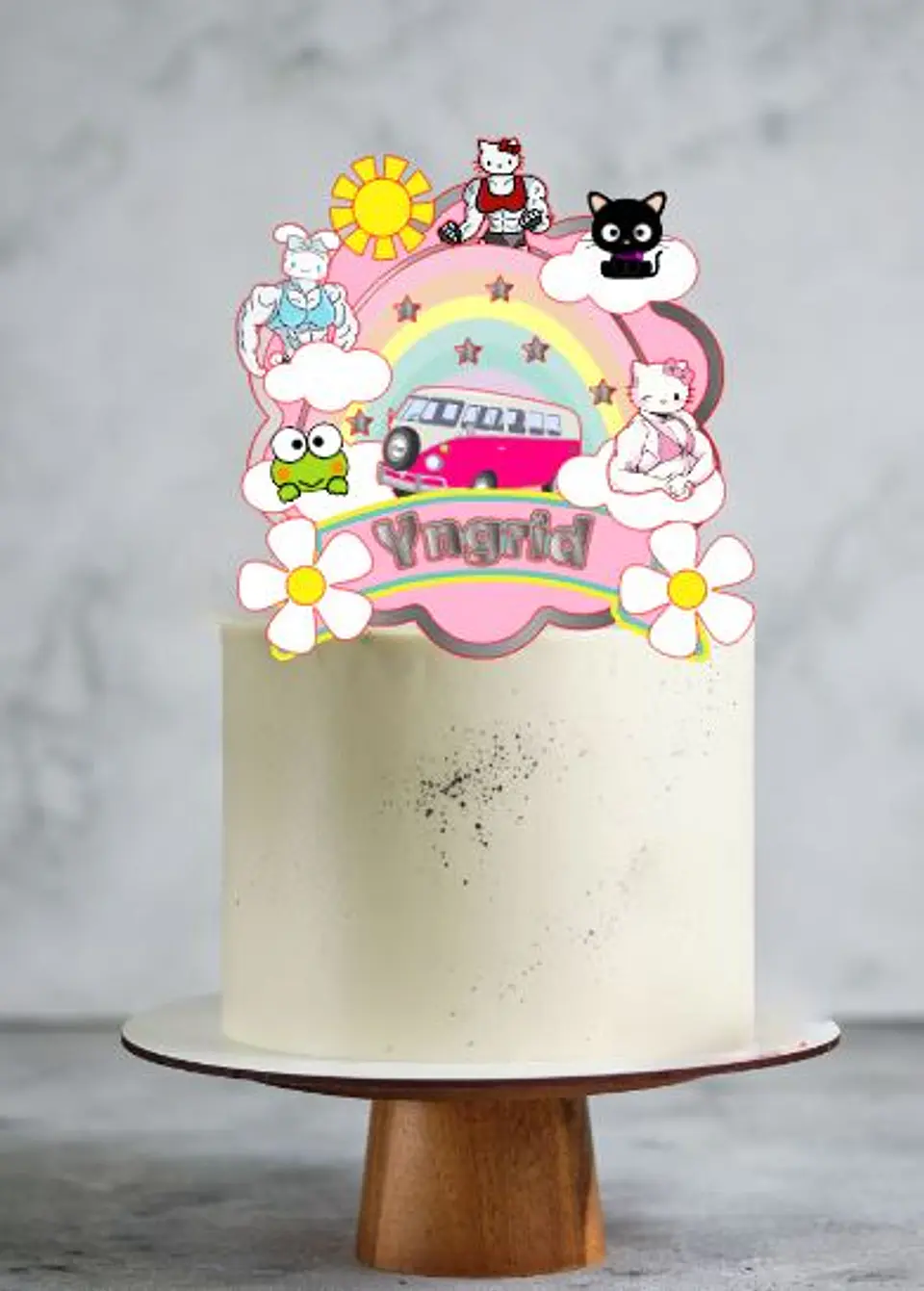 Arquivo de Corte Topo de Bolo Hello Kitty 5 1