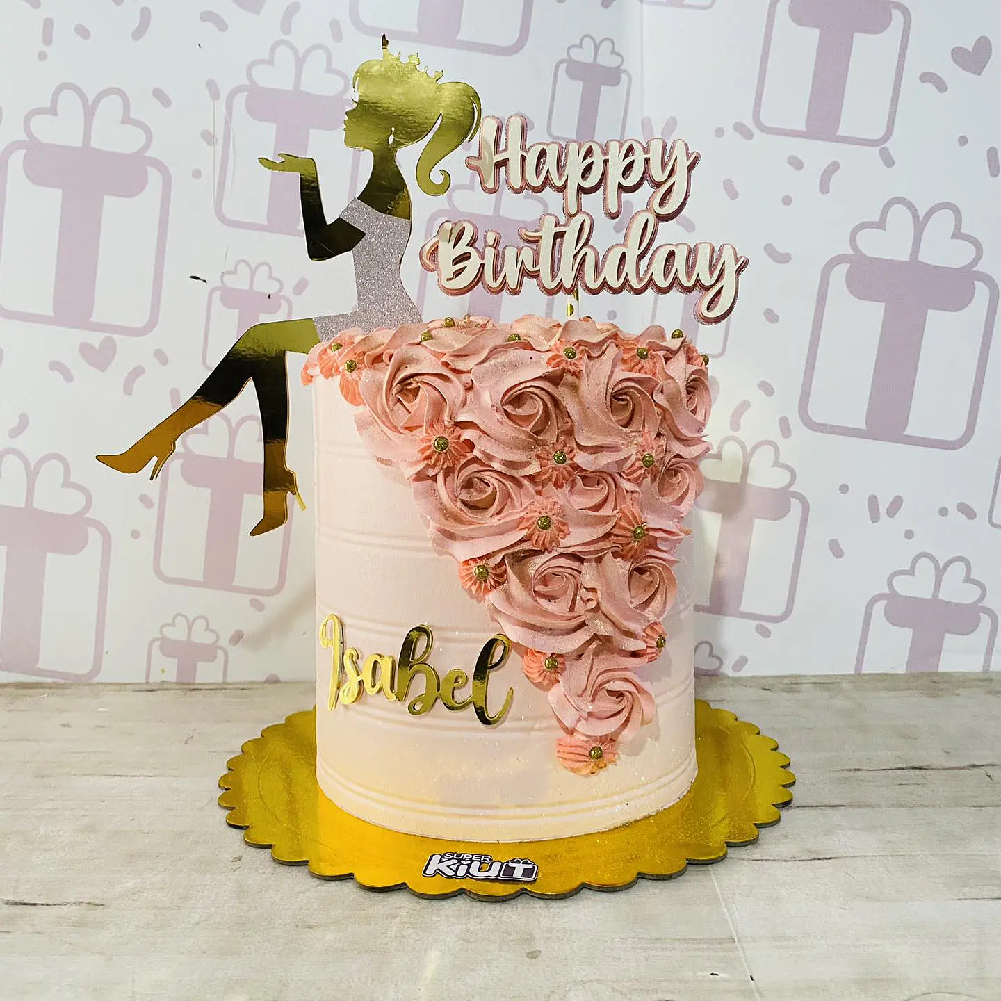 Arquivo de Corte Topo de Bolo Happy Birthday 108 1