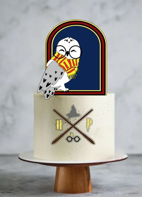 Arquivo de Corte Topo de Bolo Harry Potter 8