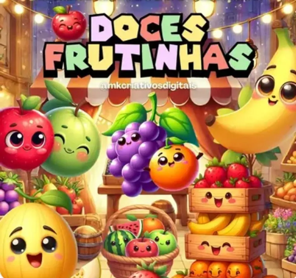 Kit Digital Doces Frutinhas 42 1
